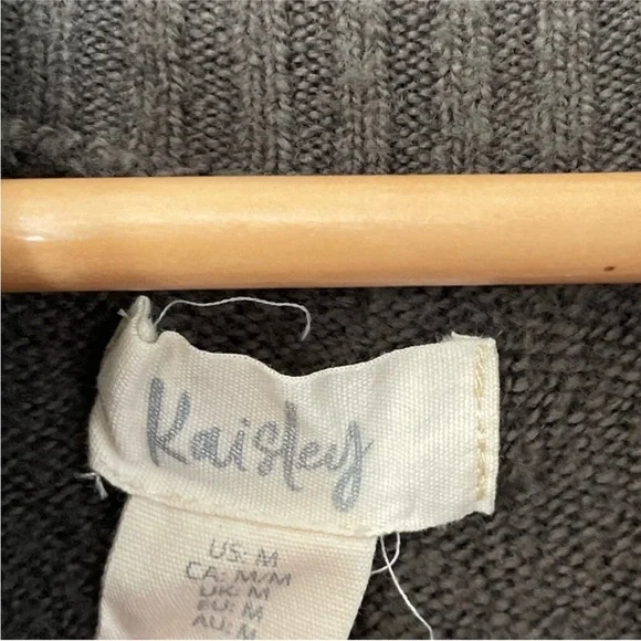 💥 Kaisley Green Cowlneck Tunic Sweater - Picture 4 of 5